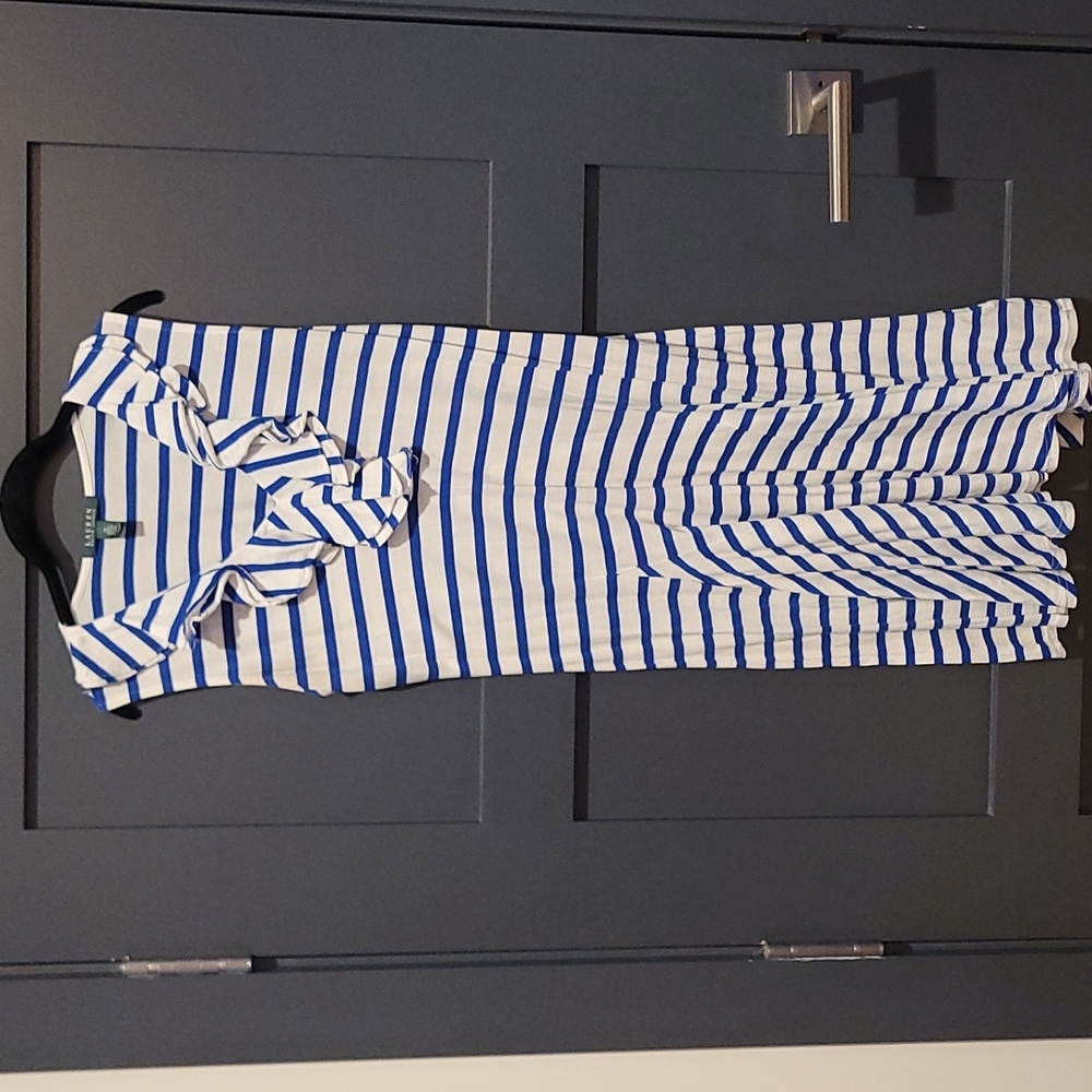 Ralph Lauren Flutter hem nautical dress